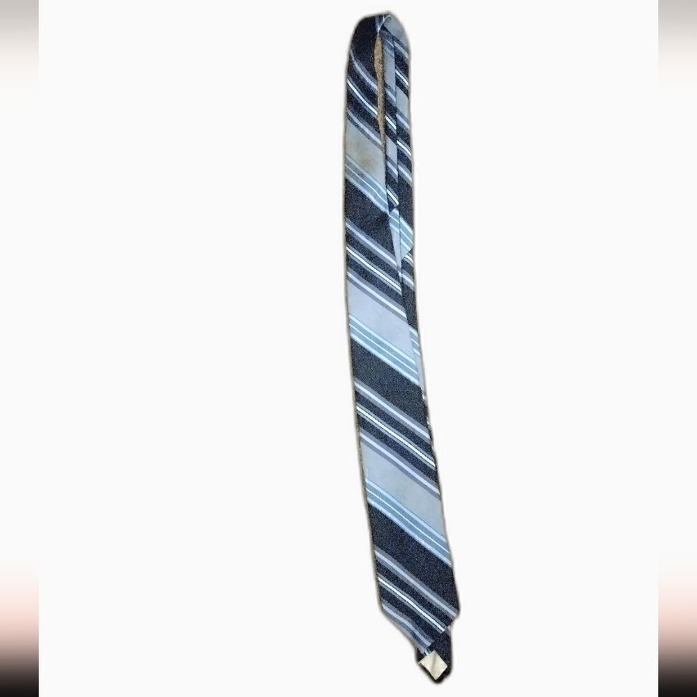 Christian Dior blue tones stripe tie (47)